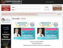 Tablet Screenshot of comprovendolibri.it